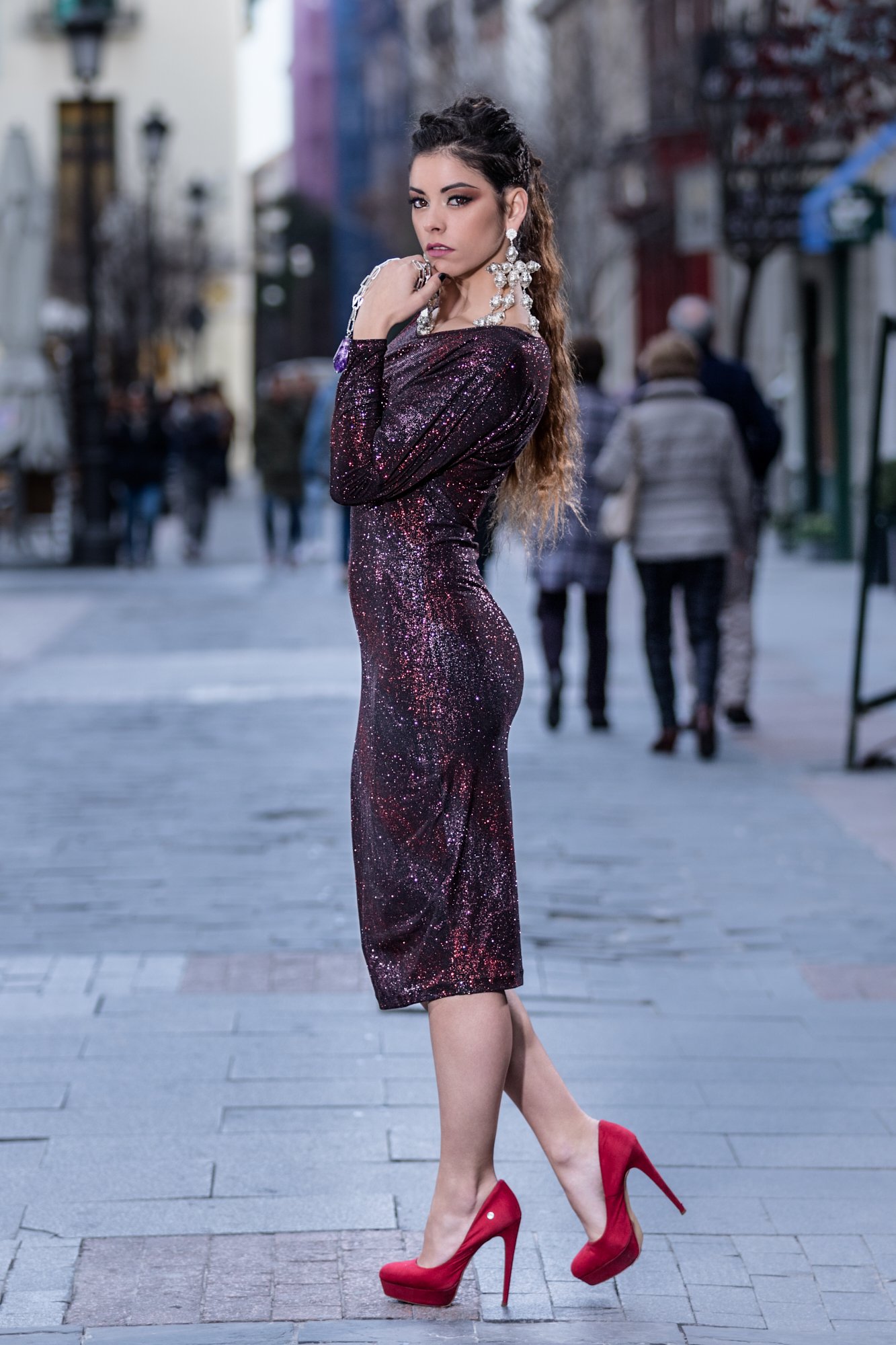 Vestido de fiesta largo